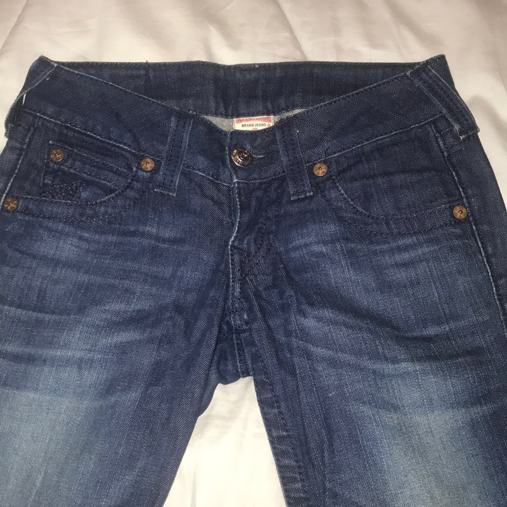 LIKE NEW - True Religion Straight Leg Jeans